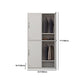 Contemporary Hinged Wardrobe Cabinet Steel Wardrobe Closet for Home
