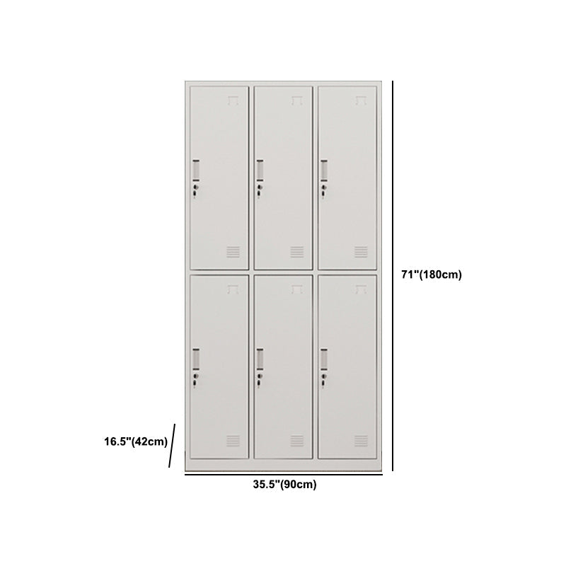 Contemporary Hinged Wardrobe Cabinet Steel Wardrobe Closet for Home