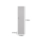 Contemporary Hinged Wardrobe Cabinet Steel Wardrobe Closet for Home