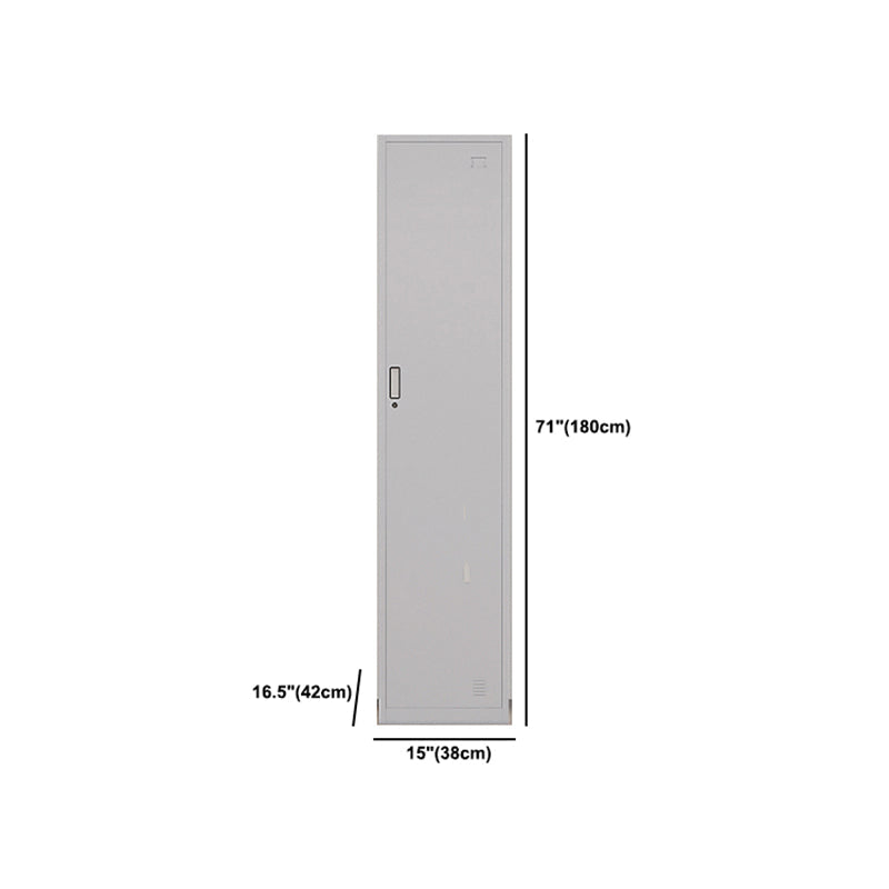 Contemporary Hinged Wardrobe Cabinet Steel Wardrobe Closet for Home
