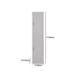 Contemporary Hinged Wardrobe Cabinet Steel Wardrobe Closet for Home