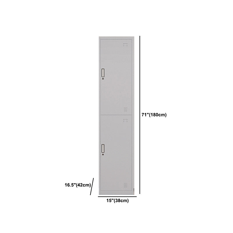 Contemporary Hinged Wardrobe Cabinet Steel Wardrobe Closet for Home