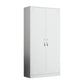 White Steel Wardrobe Armoire Contemporary Hinged Wardrobe Cabinet 2 Clearhalo 'Armoires & Wardrobes' 'armoires_wardrobes' 'Bedroom Furniture' 'furn' 'furn_armoires_wardrobes' 'Furniture' 5900189