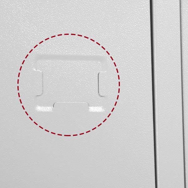 White Steel Wardrobe Armoire Contemporary Hinged Wardrobe Cabinet Clearhalo 'Armoires & Wardrobes' 'armoires_wardrobes' 'Bedroom Furniture' 'furn' 'furn_armoires_wardrobes' 'Furniture' 5900202