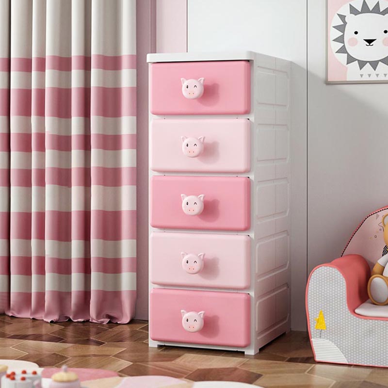 Contemporary Wardrobe Cabinet With Drawer Plastic Storage Cabinet Clearhalo 'Armoires & Wardrobes' 'armoires_wardrobes' 'Bedroom Furniture' 'furn' 'furn_armoires_wardrobes' 'Furniture' 5900253