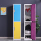 Hinged Steel Wardrobe Cabinet Contemporary Wardrobe Armoire for Home