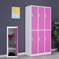 Hinged Steel Wardrobe Cabinet Contemporary Wardrobe Armoire for Home