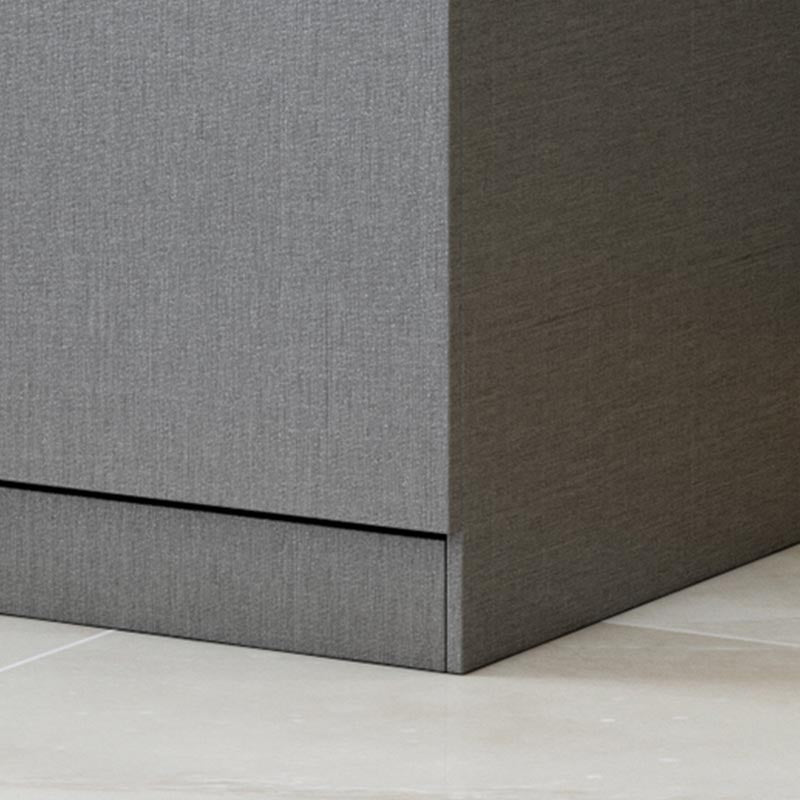 Zeitgenössischer Stil grauer Farbgarderobe Holz weiche Schubladen -Kleiderschrankschrank