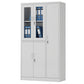 Contemporary Style Wardrobe Armoire Metal Wardrobe Closet with Locks 38"L x 17"W x 71"H White 3 Clearhalo 'Armoires & Wardrobes' 'armoires_wardrobes' 'Bedroom Furniture' 'furn' 'furn_armoires_wardrobes' 'Furniture' 5900542