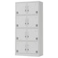 Contemporary Style Wardrobe Armoire Metal Wardrobe Closet with Locks 33"L x 15"W x 71"H White 8 Clearhalo 'Armoires & Wardrobes' 'armoires_wardrobes' 'Bedroom Furniture' 'furn' 'furn_armoires_wardrobes' 'Furniture' 5900546