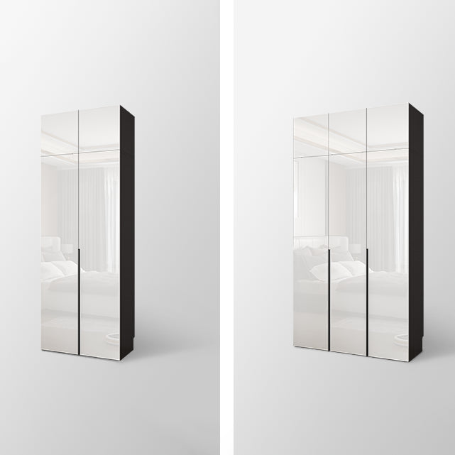 Zeitgenössischer Stil Holzgarderobe weißer Farbschrankschrank mit 1 Schublade