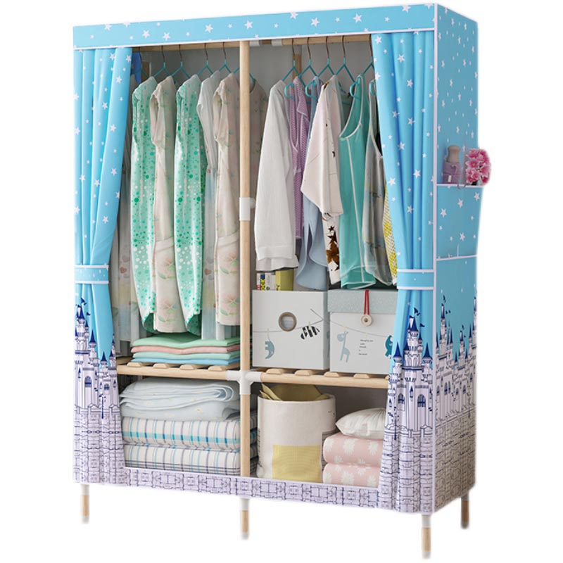 Armate di guardaroba in stile contemporaneo armadio in legno massiccio con gambe