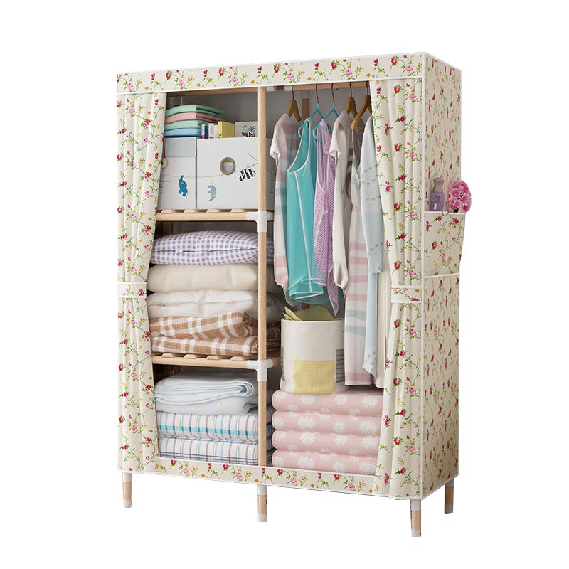 Armate di guardaroba in stile contemporaneo armadio in legno massiccio con gambe