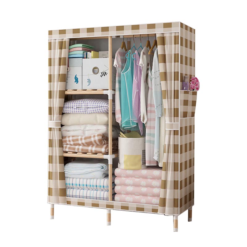 Armate di guardaroba in stile contemporaneo armadio in legno massiccio con gambe