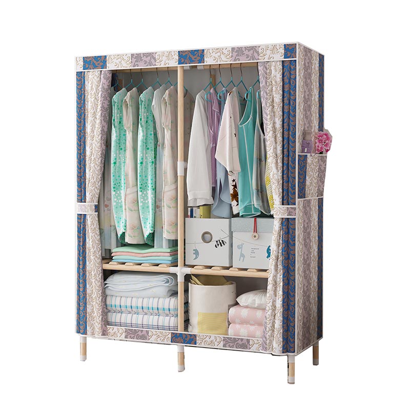 Armate di guardaroba in stile contemporaneo armadio in legno massiccio con gambe