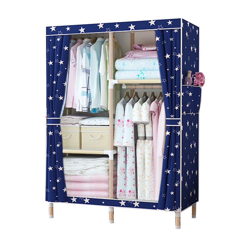 Armate di guardaroba in stile contemporaneo armadio in legno massiccio con gambe