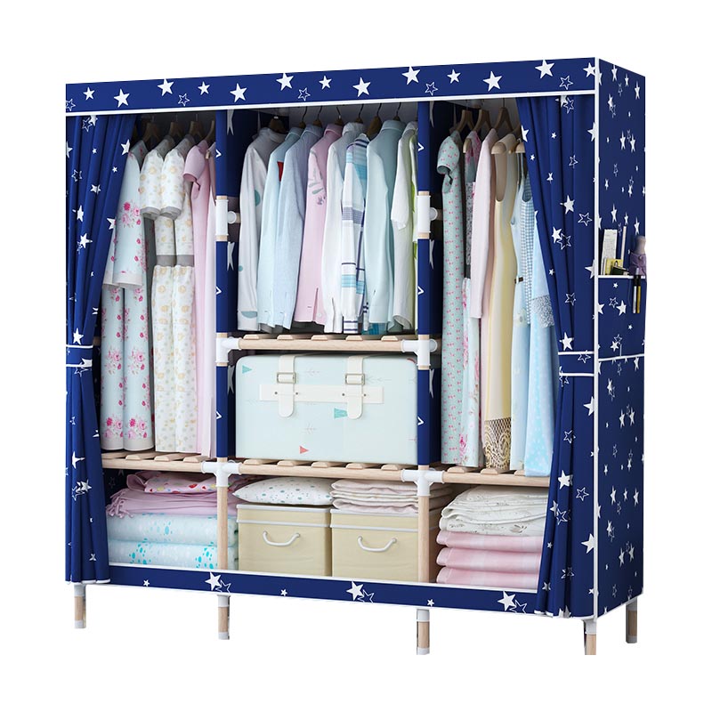 Armate di guardaroba in stile contemporaneo armadio in legno massiccio con gambe