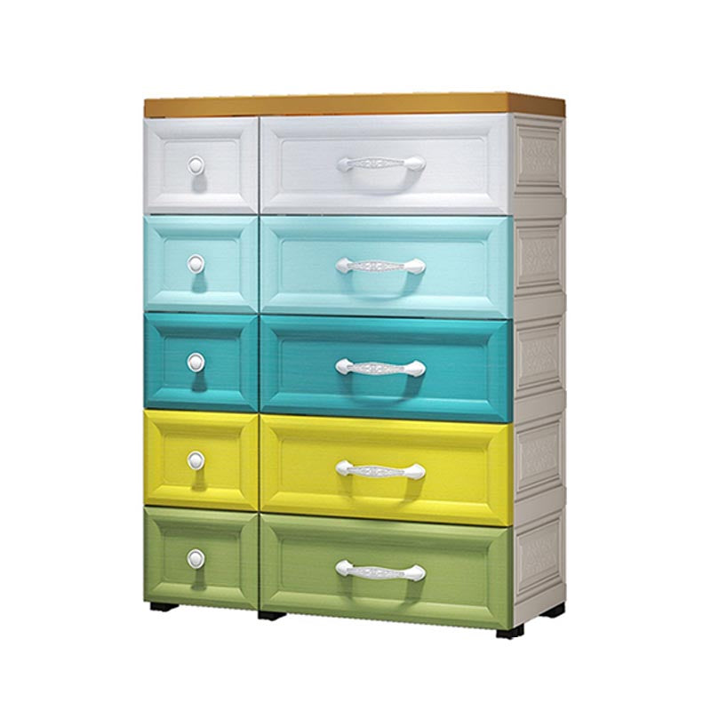 Contemporary Non-Hanging Armoire Plastic Wardrobe Closet,29.13" D x 13.78" W x 39.37" H Clearhalo 'Armoires & Wardrobes' 'armoires_wardrobes' 'Bedroom Furniture' 'furn' 'furn_armoires_wardrobes' 'Furniture' 5900795