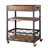 31,50 "Trolly da cucina tradizionale in cima al carrello in legno per sala da pranzo