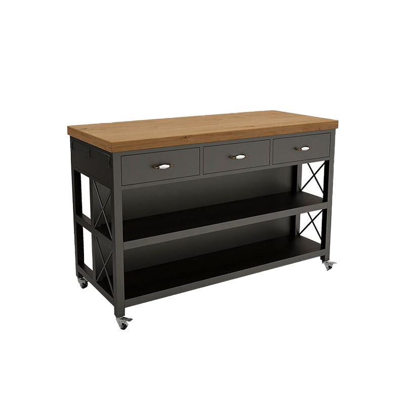 33,46 "carrello in metallo moderno in cima a 33,46" Trolle da cucina in metallo per sala da pranzo