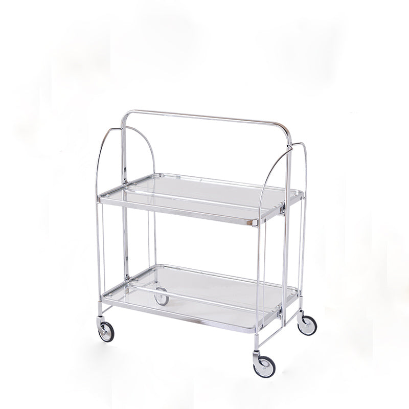 Tavolo da preparazione in stile in stile moderno da 31,50 "tavolo da preparazione in metallo per casa