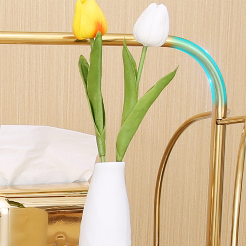 Tavolo da preparazione in stile in stile moderno da 31,50 "tavolo da preparazione in metallo per casa