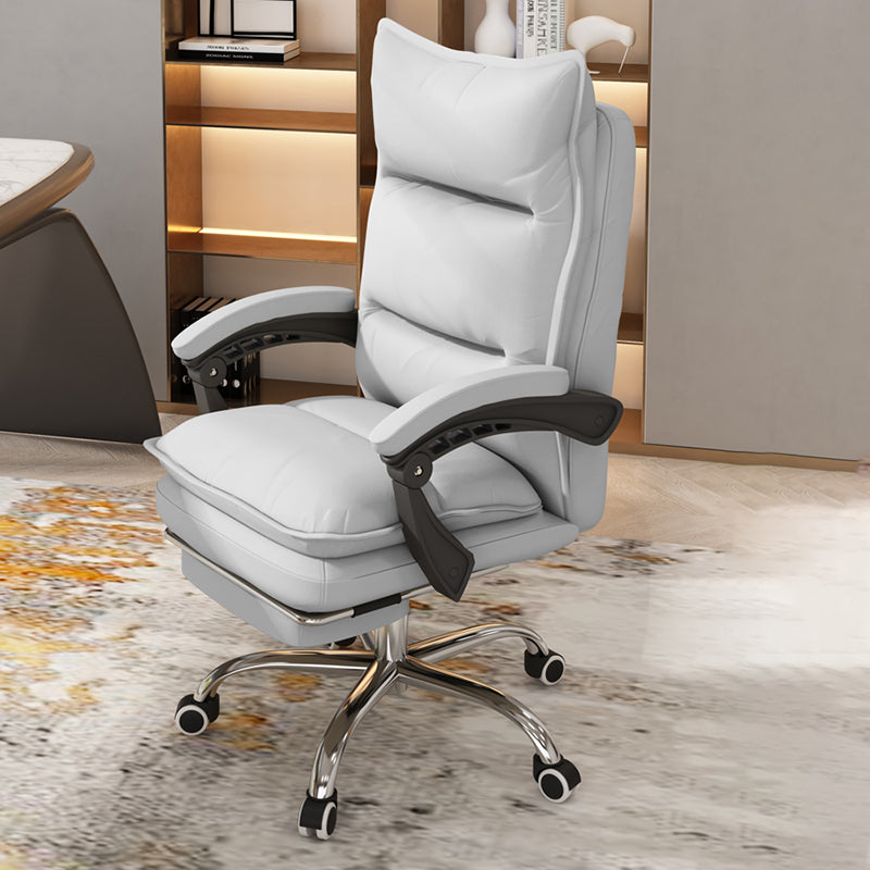 Contemporary Executive Chair High Back Upholstered Managers Chair Clearhalo 'furn' 'furn_office_chair' 'Furniture' 'Office Chairs' 'Office Furniture' 'office_chair' 5901705