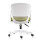 Contemporary Mid-Back Office Chair Adjustable Ergonomic Desk Chair White-Green 1 Piece Clearhalo 'furn' 'furn_office_chair' 'Furniture' 'Office Chairs' 'Office Furniture' 'office_chair' 5901727