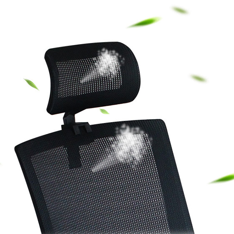 Modern Wheels Office Chair Microfiber Black Task Mid-Back Chair Clearhalo 'furn' 'furn_office_chair' 'Furniture' 'Office Chairs' 'Office Furniture' 'office_chair' 5901791