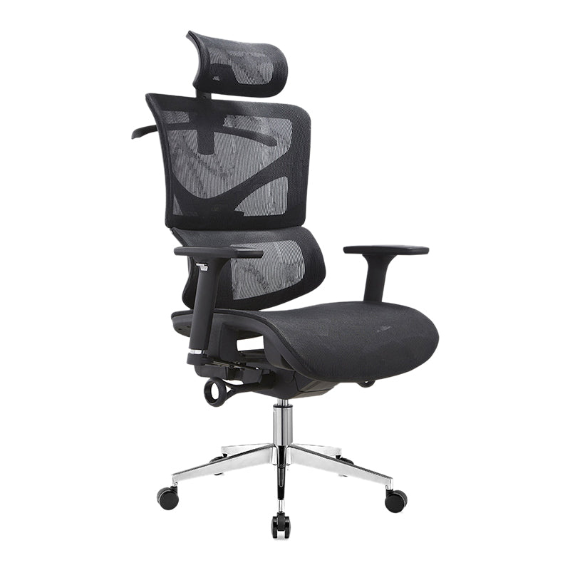 Modern & Contemporary Wheels Chair Black Task High Back Chair 1 Piece Without Footrest Clearhalo 'furn' 'furn_office_chair' 'Furniture' 'Office Chairs' 'Office Furniture' 'office_chair' 5901847