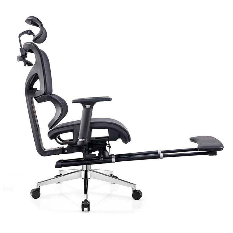 Modern & Contemporary Wheels Chair Black Task High Back Chair Clearhalo 'furn' 'furn_office_chair' 'Furniture' 'Office Chairs' 'Office Furniture' 'office_chair' 5901851
