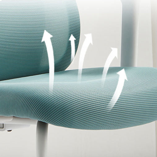 Mid-Back Office Chair Contemporary Lumbar Support Desk Chair Clearhalo 'furn' 'furn_office_chair' 'Furniture' 'Office Chairs' 'Office Furniture' 'office_chair' 5902071