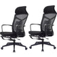 27" Wide Contemporary Office Chair Breathable AirGrid Desk Chair Cotton 2 Piece Set Clearhalo 'furn' 'furn_office_chair' 'Furniture' 'Office Chairs' 'Office Furniture' 'office_chair' 5902075