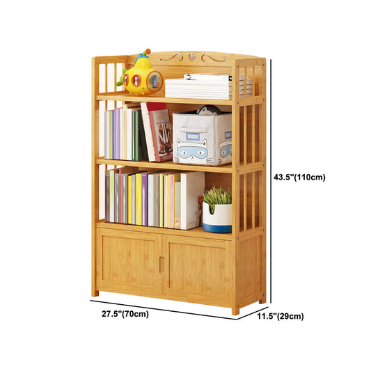 モダンな垂直の木本棚茶色閉じた棚の本棚の勉強室