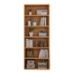 Contemporary Engineered Wood Book Shelf Closed Back Shelf Bookcase for Study Room 23.6"L x 11.8"W x 70.9"H Natural Clearhalo 'Bookcases' 'furn' 'furn_bookcases' 'Furniture' 'Office Furniture' 5902268