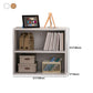 Contemporary Engineered Wood Book Shelf Closed Back Shelf Bookcase for Study Room Clearhalo 'Bookcases' 'furn' 'furn_bookcases' 'Furniture' 'Office Furniture' 5902277