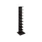 Contemporary Vertical Wooden Book Shelf Closed Back Home Shelf Bookcase