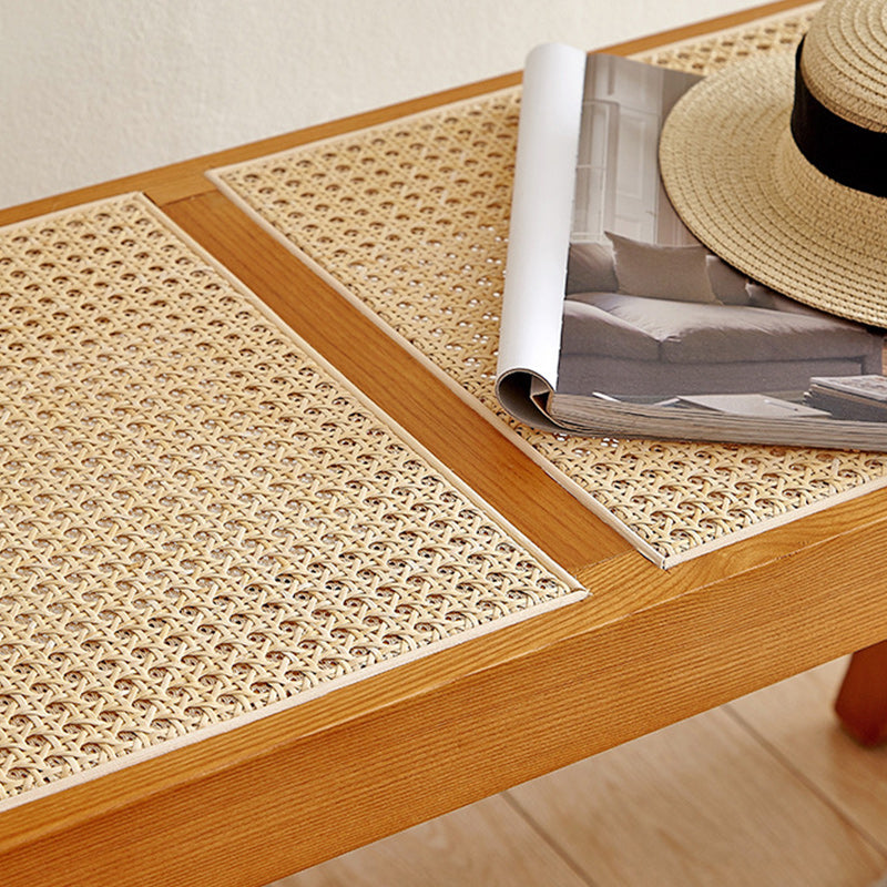 15 Inch Wide Modern Entryway Bench Wood Seating Bench with Legs Clearhalo 'Benches' 'Chairs & Seating' 'furn' 'furn_benches' 'Furniture' 'Living Room Furniture' 5902612