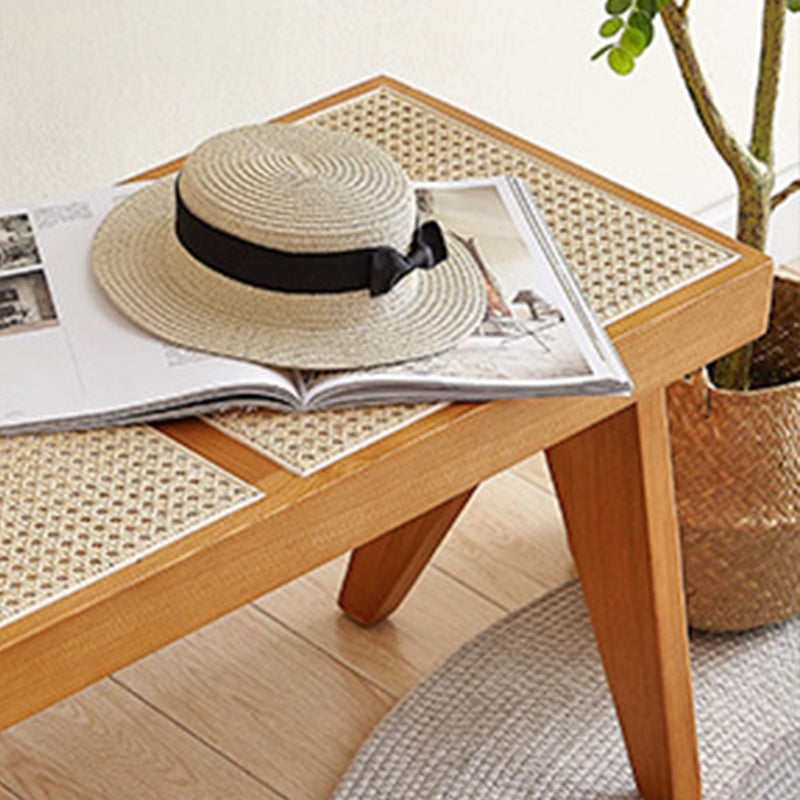 15 Inch Wide Modern Entryway Bench Wood Seating Bench with Legs Clearhalo 'Benches' 'Chairs & Seating' 'furn' 'furn_benches' 'Furniture' 'Living Room Furniture' 5902613