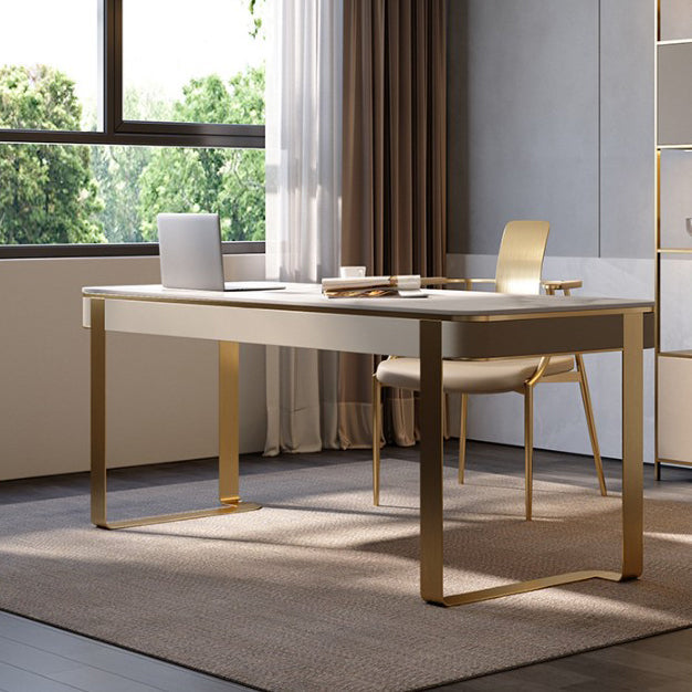 Scrivania della gestione della gestione dei cavi con cassetti da scrivania da scrivania per casa