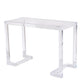 Acrylic Home Writing Desk Modern Style Rectangular Office Desk