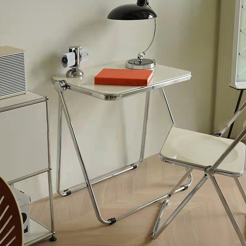Vouwend acryl rechthoekige schrijfbureau moderne vergaderbureau voor thuis