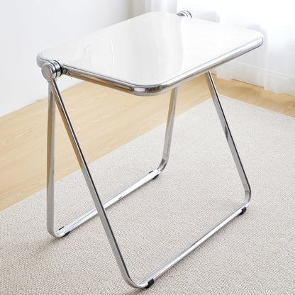 Vouwend acryl rechthoekige schrijfbureau moderne vergaderbureau voor thuis