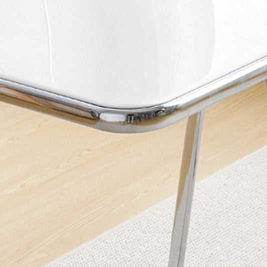 Folding Acrylic Rectangular Writing Desk Modern Meeting Desk for Home