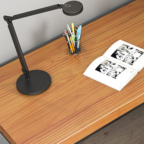 Industrial Solid Wood L-Shape Writing Desk Meeting Desk for Office Clearhalo 'furn' 'furn_office_desk' 'Furniture' 'Office Desks' 'Office Furniture' 'office_desk' 5903027