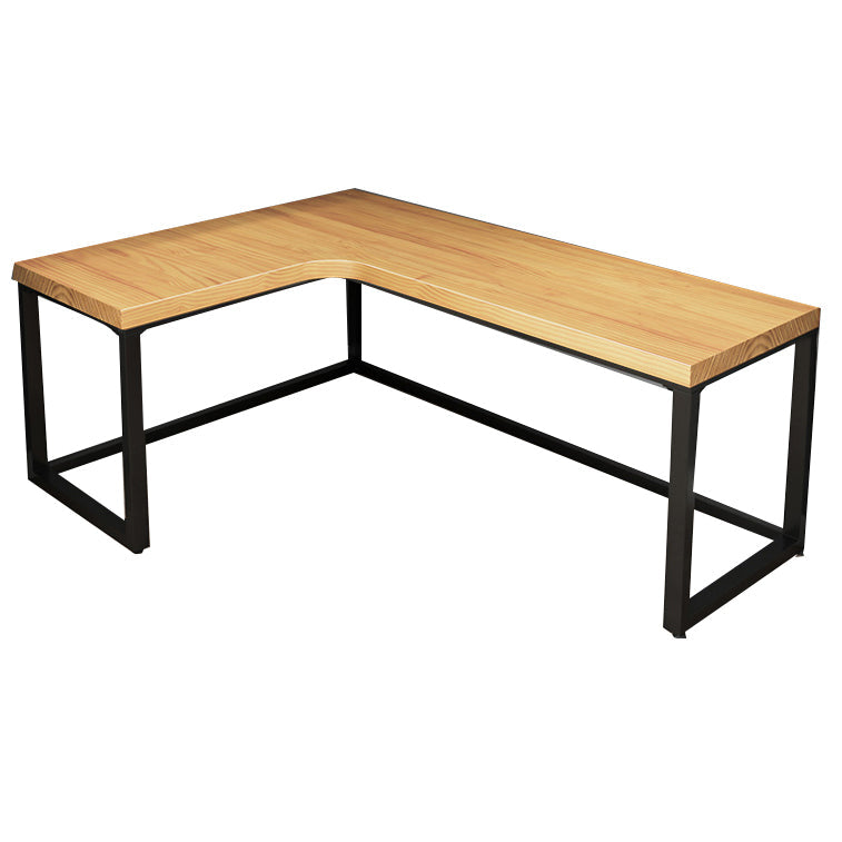 Industrial Solid Wood L-Shape Writing Desk Meeting Desk for Office Left Hand Return Clearhalo 'furn' 'furn_office_desk' 'Furniture' 'Office Desks' 'Office Furniture' 'office_desk' 5903029