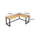 Industrial Solid Wood L-Shape Writing Desk Meeting Desk for Office Clearhalo 'furn' 'furn_office_desk' 'Furniture' 'Office Desks' 'Office Furniture' 'office_desk' 5903044