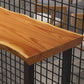 Industrial Solid Wood Bar/Dinette Table Indoor Natural Sled Cocktail Bar Table
