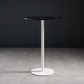 41.3"H Modern Pub Table Solid Wood Bar Height Round Bar Table White Black Without Chairs Clearhalo 'Bar Furniture' 'Bar Tables' 'bar_tables' 'furn' 'furn_bar_tables' 'Furniture' 'Kitchen & Dining Furniture' 5903289