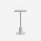 Industrial Style Bar Table Stone Pedestal Base Bar Dining Table for Indoor